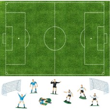 24176V KIT FOTBALISTI CU TEREN DE FOTBAL DIN VAFA